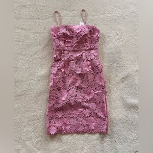 Milly floral lace dress